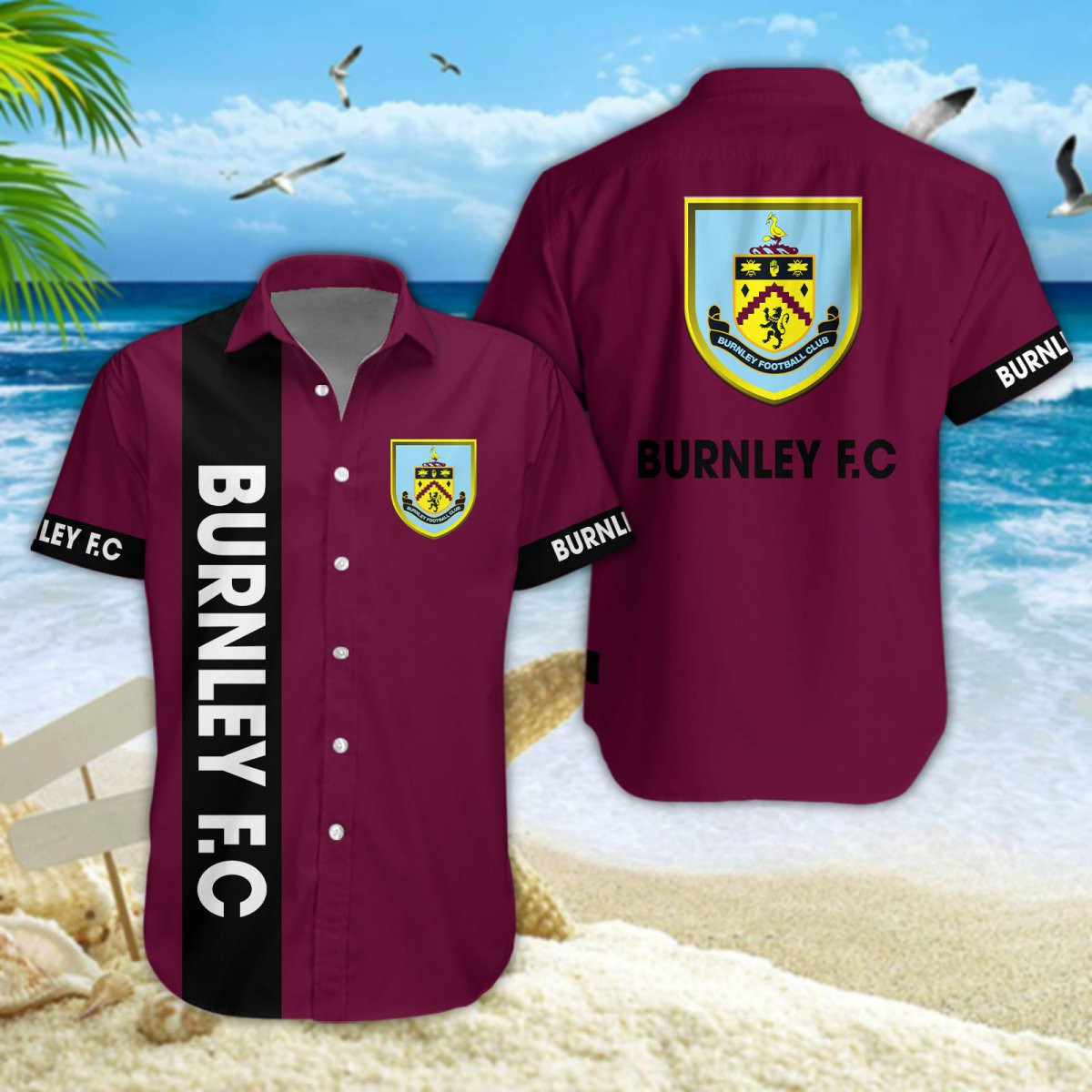 Burnley Hawaiian Shirt