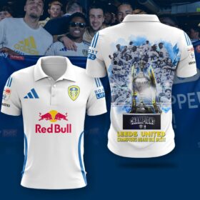 Leeds United Champions 2025 Polo Shirt