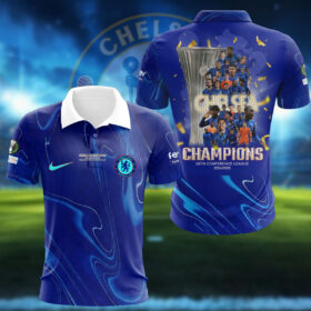 Chelsea Champion UEFA Conference League 2024/2025 Polo Shirt