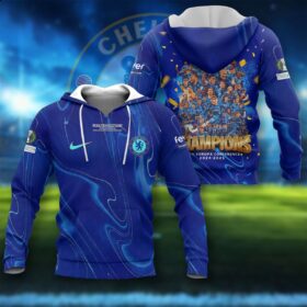 Chelsea Champion UEFA Conference League 2024/2025 Pullover Hoodie