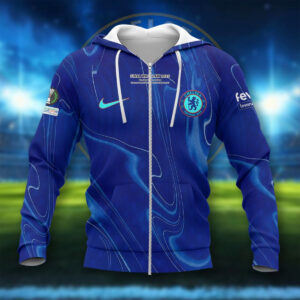 Chelsea Champion UEFA Conference League 2024/2025 Full-Zip Hoodie