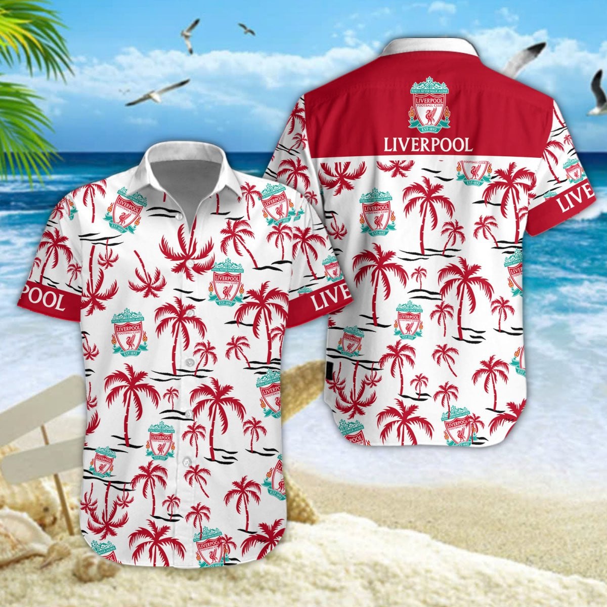 Liverpool Hawaiian Shirt