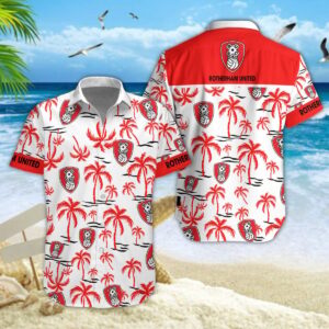 Rotherham United Hawaiian Shirt