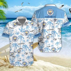 Manchester City Hawaiian Shirt