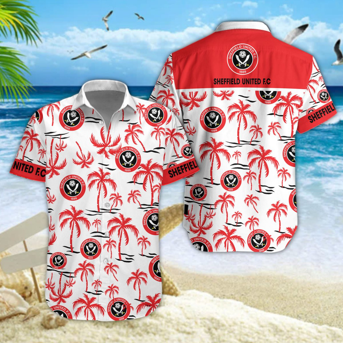 Sheffield United Hawaiian Shirt